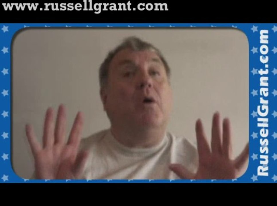 Russell Grant Video Horoscope Cancer October Friday 18th 2013 www.russellgrant.com