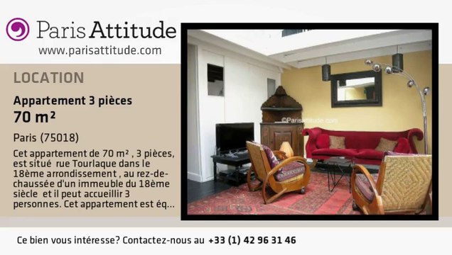 Maison de Ville 2 Chambres à louer - Montmartre, Paris - Ref. 7565