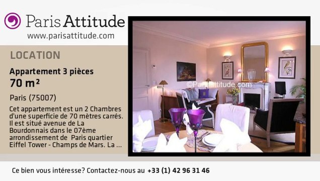 Appartement 2 Chambres à louer - Tour Eiffel, Paris - Ref. 1913