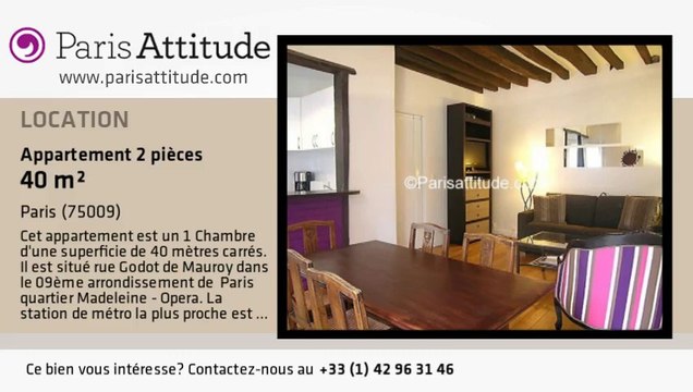 Appartement 1 Chambre à louer - Madeleine, Paris - Ref. 4274