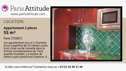 Appartement 1 Chambre à louer - Invalides, Paris - Ref. 3180