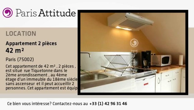 Appartement 1 Chambre à louer - Montorgueil, Paris - Ref. 8781