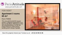 2 Bedroom Apartment for rent - St Paul, Paris - Ref. 454