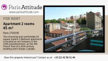 1 Bedroom Apartment for rent - Buttes Chaumont, Paris - Ref. 4910