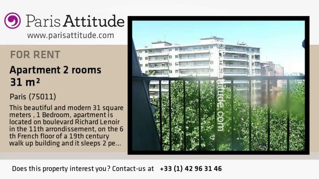 1 Bedroom Apartment for rent - Bastille, Paris - Ref. 6720