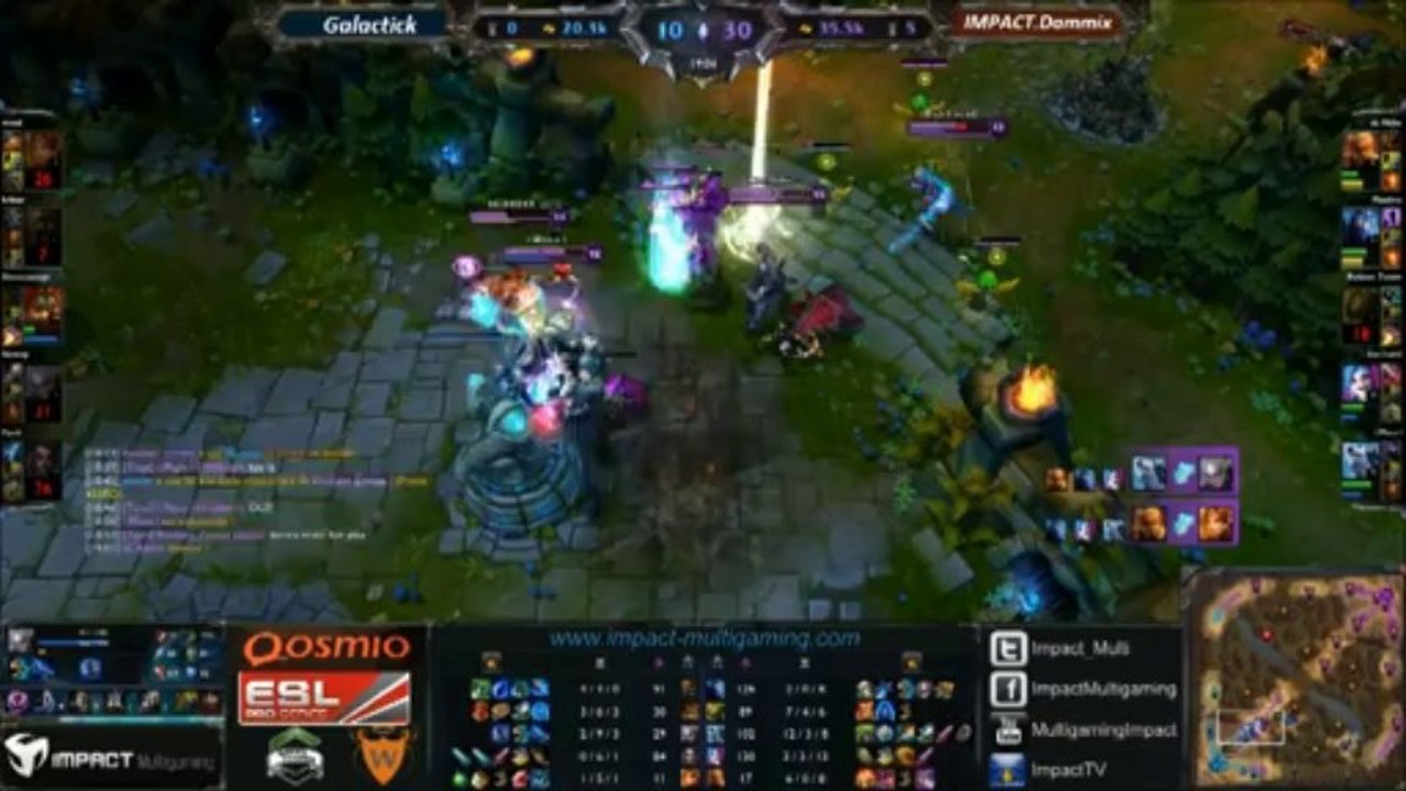 IMPACT vs Galactick - Qualifier EPS LoL
