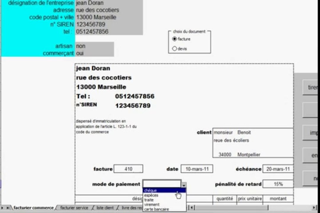 Bureau comptable-kit autoentrepreneur