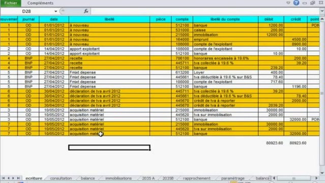 Comptable Bruxelles - comptabilité libérale 2010.