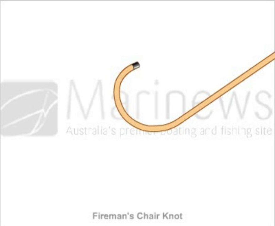 How to tie  Fireman's Chair Knot