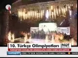 Türkçe Olimpiyatları için gelen çocuklar anadoluda sahne almaya devam ediyor.