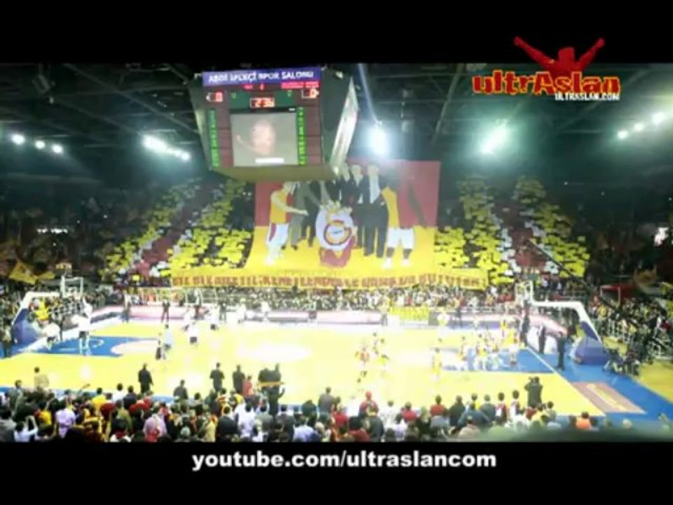Galatasaray MP - Anadolu Efes " Koreografi"