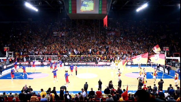 Galatasaray MP - CSKA Moscow Desibel ölçümü Üçlü