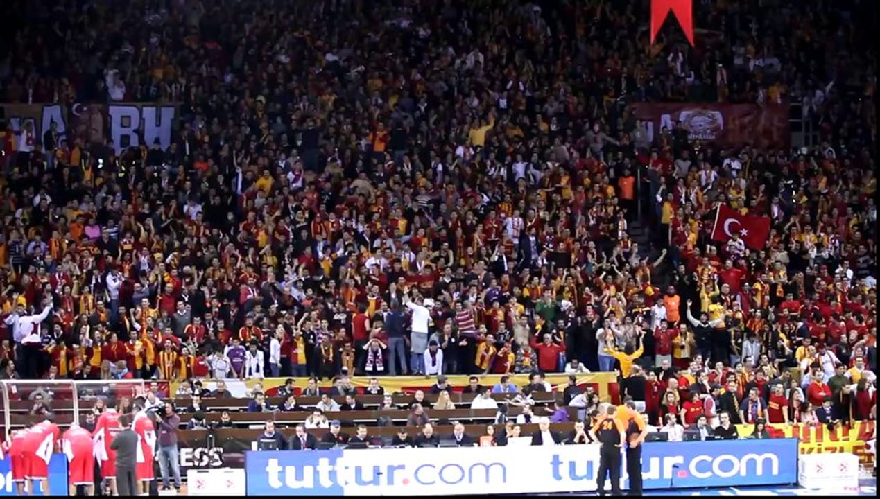 Galatasaray MP - Olympiacos "Haydi Bastır Galatasaray" Full HD