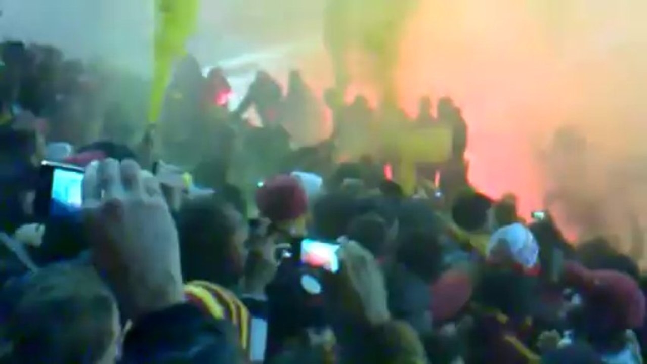 Eskişehir Galatasaray  22-1-2012  11. dakika