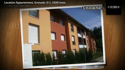Location Appartement, Grenade (31), 550€/mois