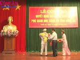 Công bố quyết định bổ nhiệm Phó Giám đốc Công an tỉnh Nghệ An