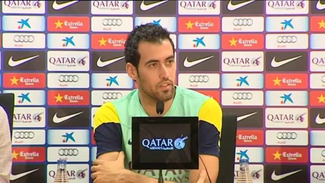 Busquets: Mientras ganemos, las rotaciones son buenas