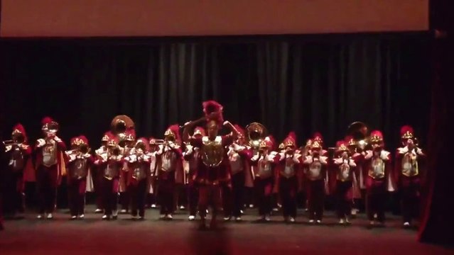 Will Ferrell Marching with USC Marching Band as Tommy Trojan. Fight On!