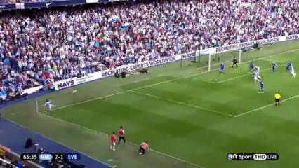 David Silva vs Everton (H) 2013-2014 EPL HD