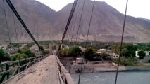 Gilgit River In Winter Season Looking Very Beautiful