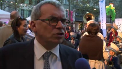 Inauguration de la Fête du Vin à Carcassonne le jeudi 17 octobre 2013  :