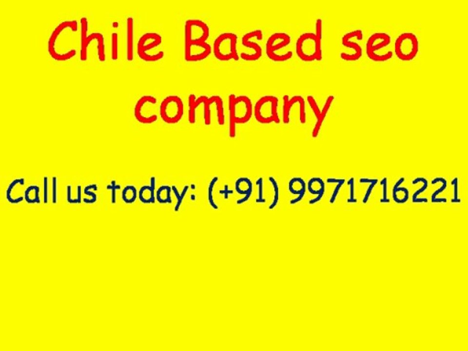 SEO Services  Chile Video - Guaranteed Page 1 Rankings|Call:(+91)-9971716221