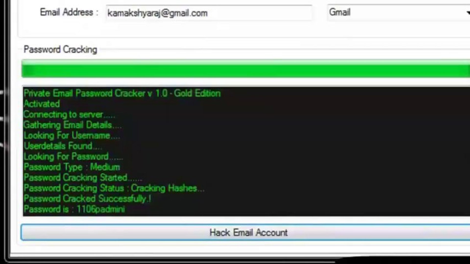 Hack Gmail Password Free Hacking Software - 100% Working See Proof (New) -187