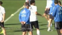 Ce Matin Entrainement Real Madrid Cristiano Ronaldo Casillas Varane
