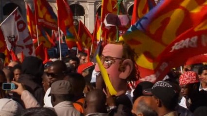 Budget strike hits Italian capital transport links