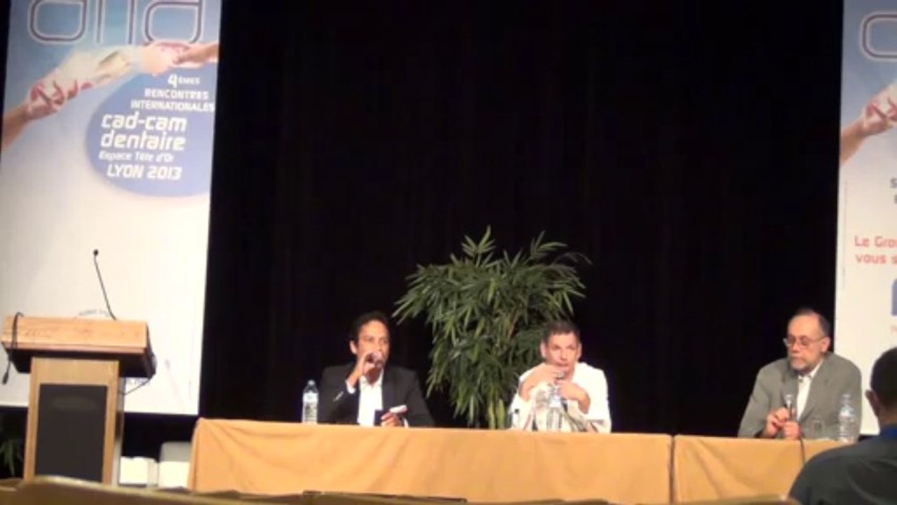 ARIA CAD/CAM 2013 Table Ronde peut on connecter tous les outils numériques entre eux ? Cohérence et ergonomie