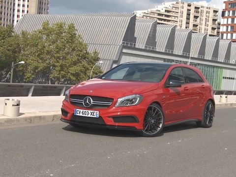 Essai Mercedes Classe A 45 AMG 2013