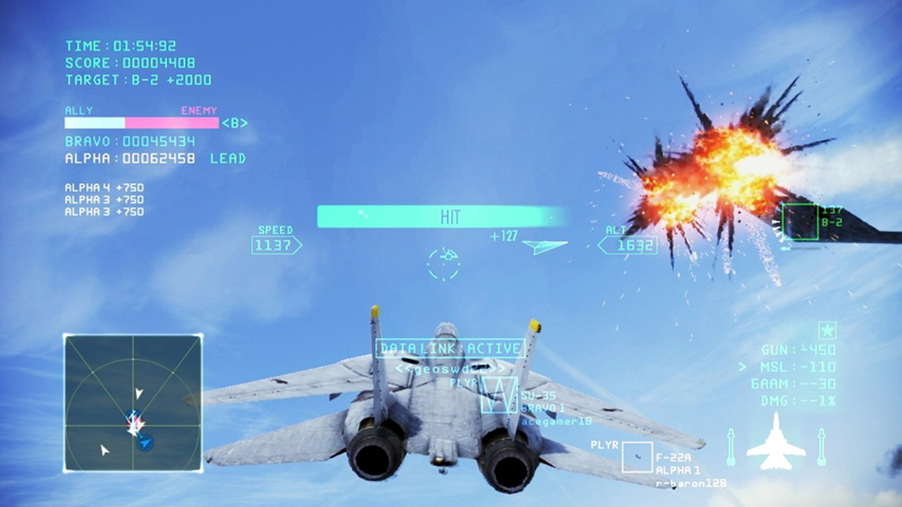 Ace Combat Infinity - Online Co-op Missions Trailer (PSN)