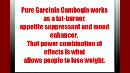 PureGarciniaCambogiaExtract - (100% Natural...Melt Away Fat!)