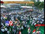 Telangana Congress holds victory rally celebrating T-satehood