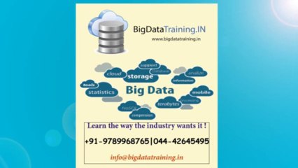 Best Big Data with Poc Training In Bangalore