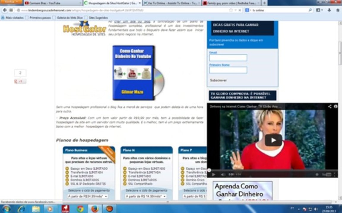 Lindemberg Souza fala Como Ganhar dinheiro com a Hospedagem de sites Hostgator