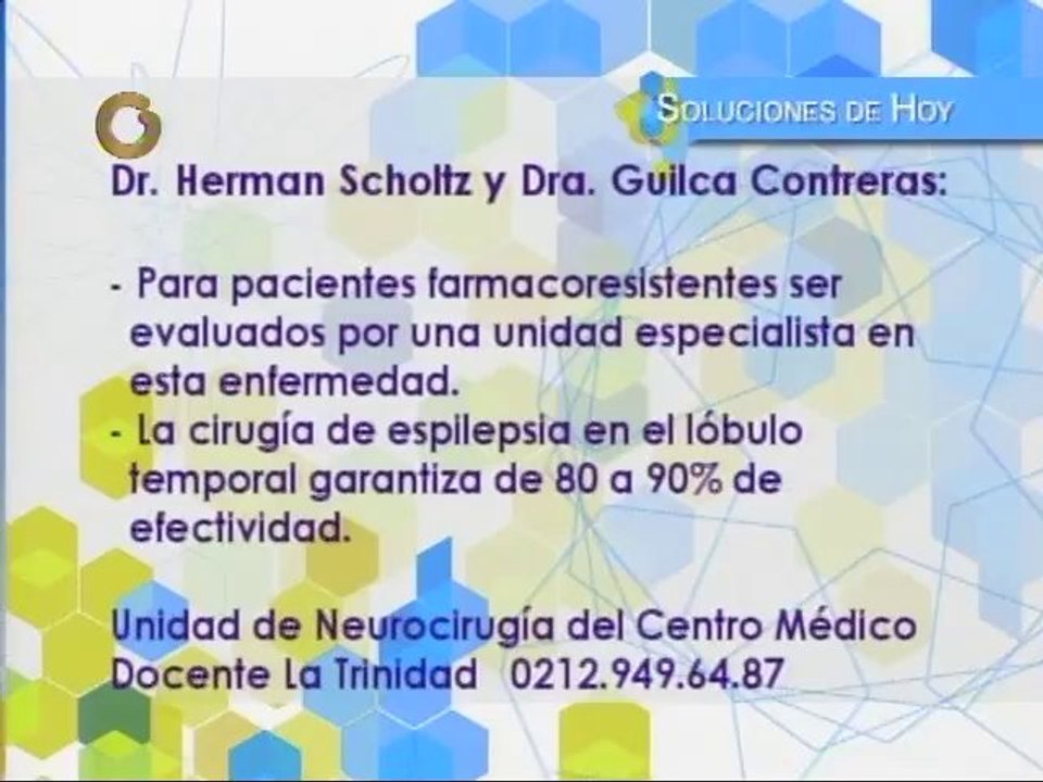 Soluciones: a través del programa medicina comunitaria se les brinda ayuda para que puedan mejorar su calidad de vida
