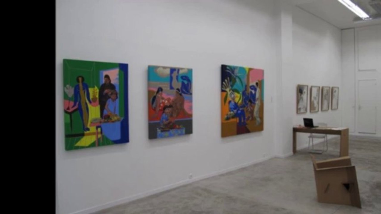 Galerie anne-marie et roland pallade - exposition Mémoires croisées 2009
