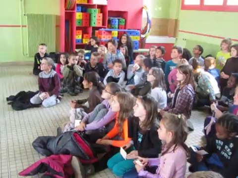 Mouy : Permis piéton à l'école Pierre et Marie Curie