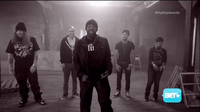 WAX ft RAPSODY & EMIS KILLA & RITTZ & JON CONNOR - Live at the BET Hip-Hop Awards Cyphers 15/10/2013 (HD - Part 5).