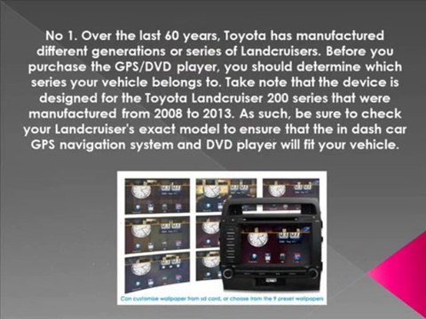 In Car DVD Player Combined with a Reversing Camera