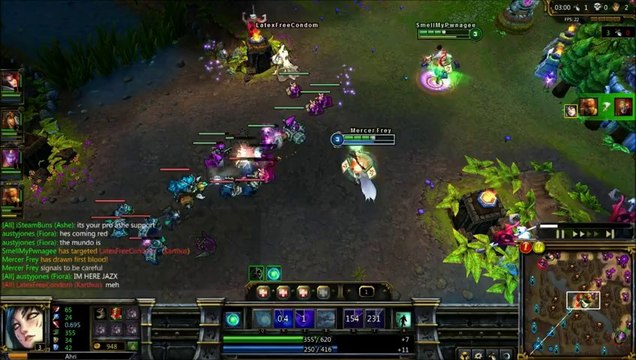 LOL FUN - Karthus revive teleport or not - league-of-legends