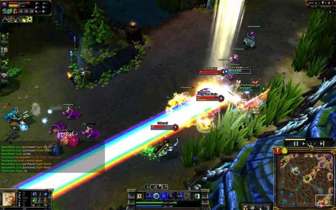 LOL FUN - Ezreal lux combo - league-of-legends