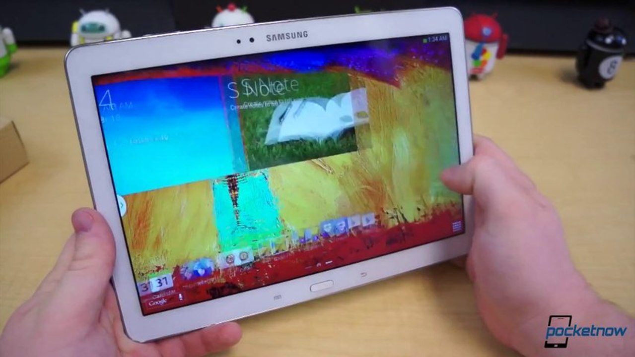 Galaxy Note 10.1 (2014 Edition) unboxing