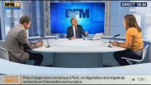 BFM Story: Valls & Hollande face aux manifestations: un casse-tête politique ? - 18/10