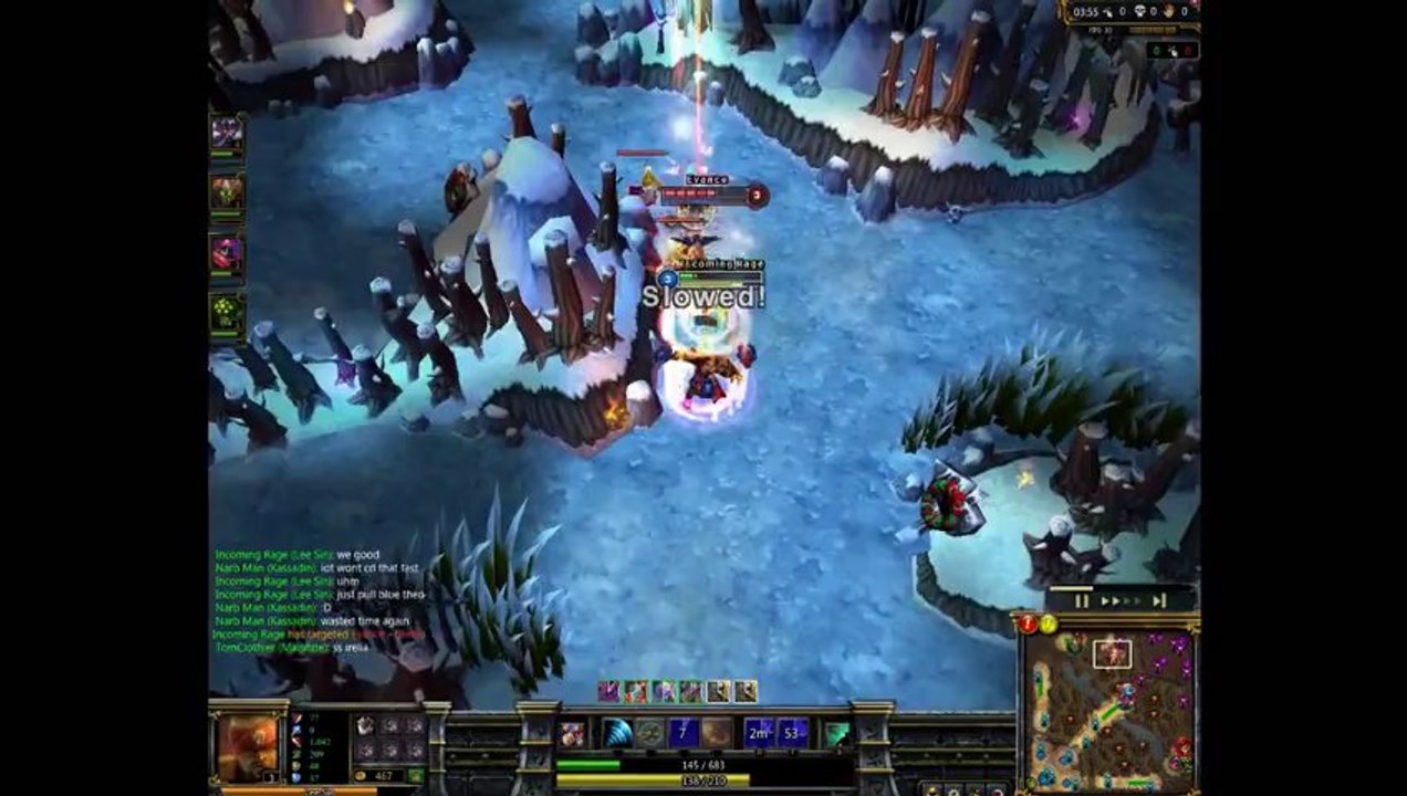 LOL FUN - lee sin 1st blood imba - league-of-legends