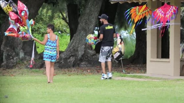 Alicia Keys and Swizz Beatz Vacation In Hawaii