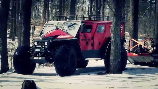 Mieux que le Hummer, le ghe-O SUV!