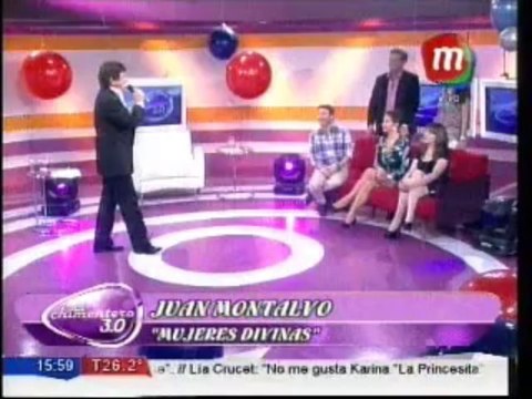 Juan Montalvo cantó en el Chimentero 3.0 Mujeres Divinas