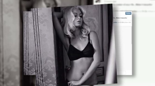 Paris Hilton Posts Picture In A Bra To Instagram